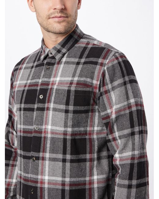 Solid Hemd Craig in Gray für Herren