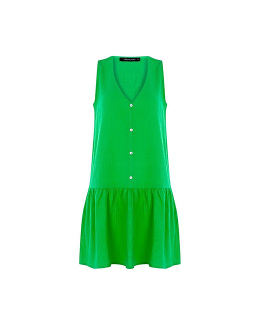 FRESHLIONS Green Kleid 'Penelope'