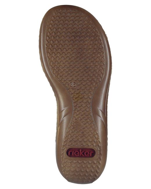 Rieker Blue Pantolette Basic