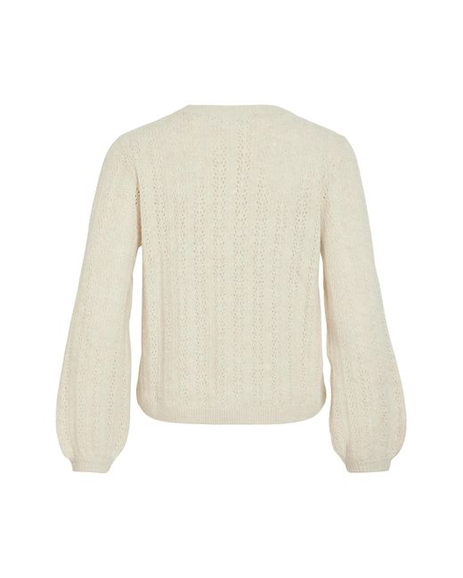 Vila White Pullover Viliga