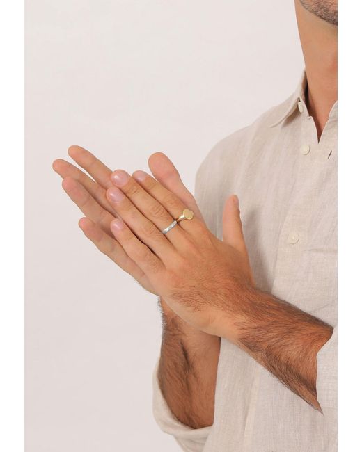 Kuzzoi Ring in White für Herren