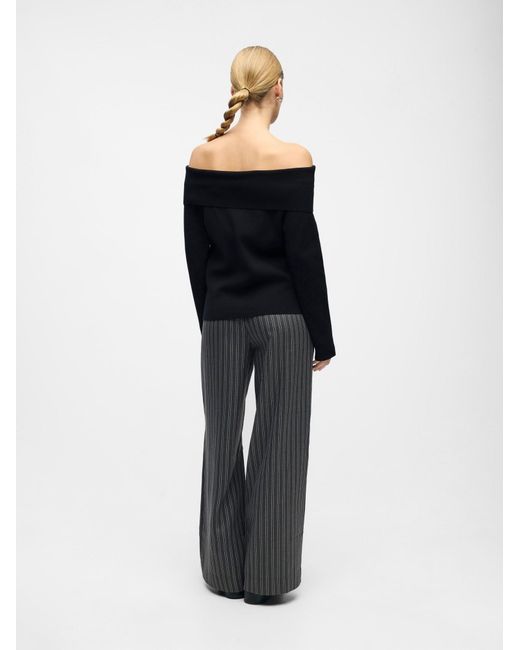 Object Black Pullover Objreynard