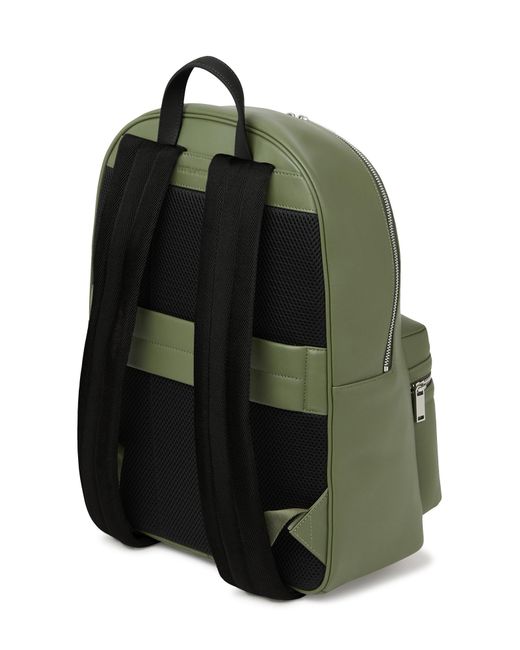 Karl Lagerfeld Rucksack Mit Monogramm-Aufnäher, Herren, Größe in Green für Herren