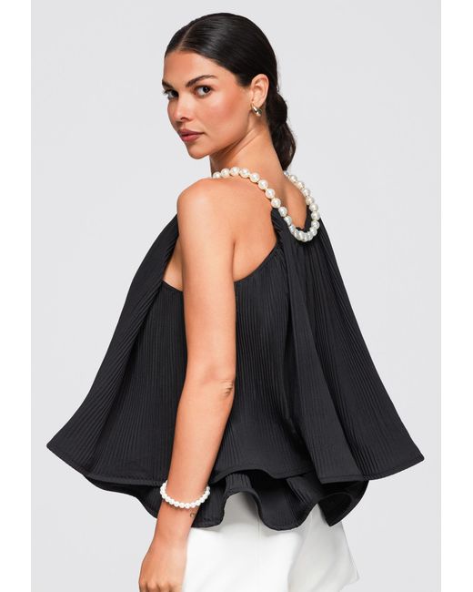 Ombre Black Bluse