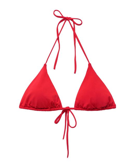 Pull&Bear Red Bikinitop