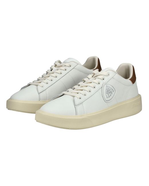Blauer Sneaker in White für Herren