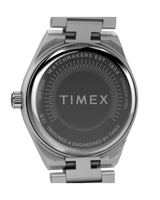 Timex White Analoguhr