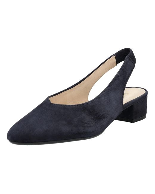 Gabor Blue Pumps Leder Slingpumps