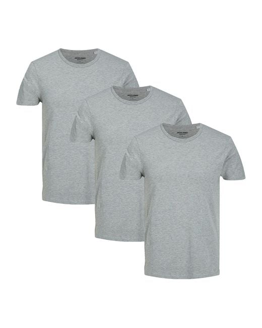 Jack & Jones Shirt Basic in Gray für Herren