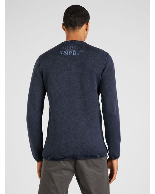Camp David Pullover in Blue für Herren