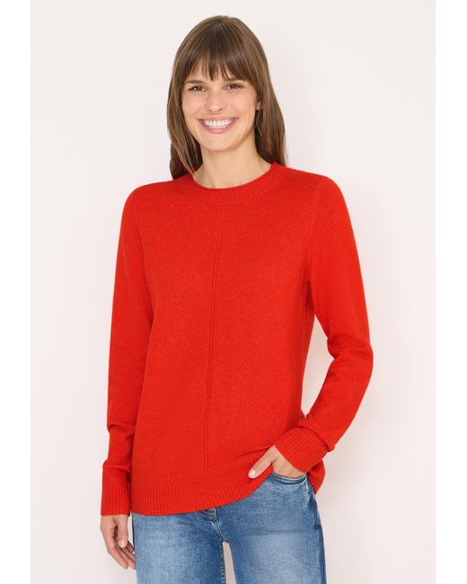 Cecil Red Pullover
