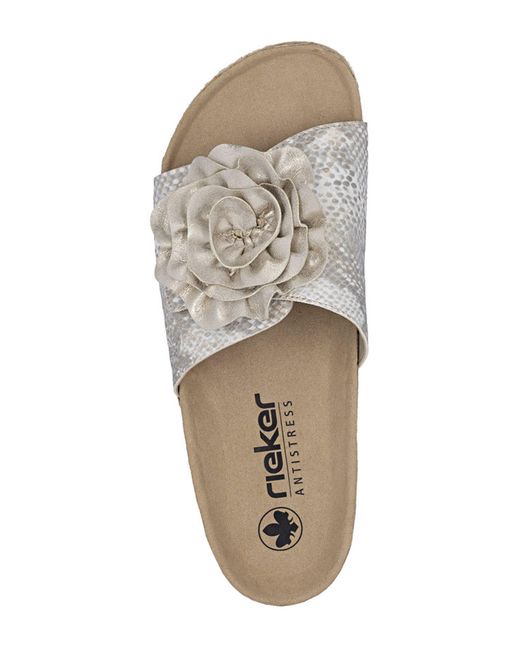 Rieker White Pantolette