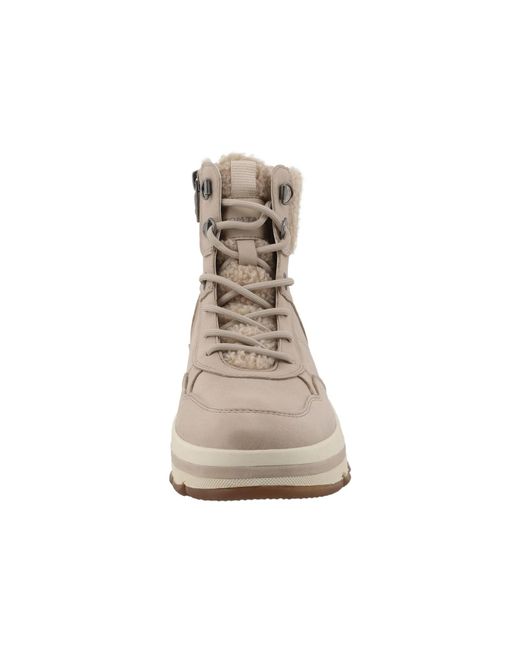 Tom Tailor Natural Schnürstiefelette
