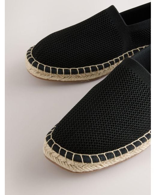 Next Espadrilles in Black für Herren