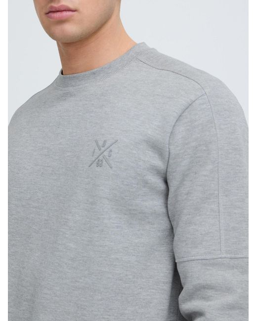 INDICODE Sweatshirtpullover Idalbix in Gray für Herren