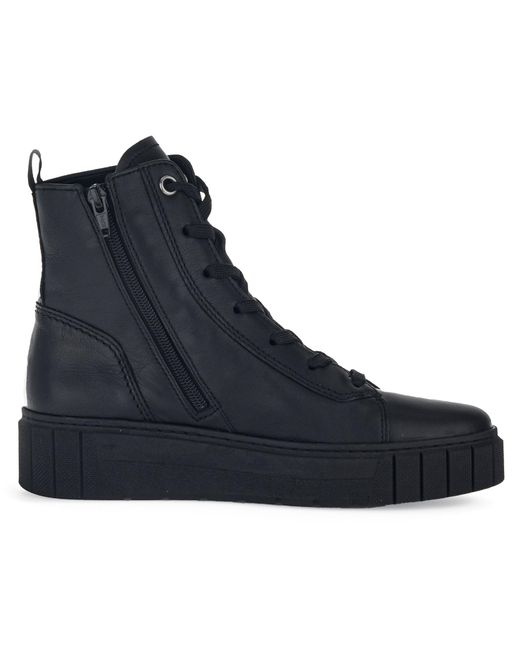 Gabor Blue Davos Schnürboots in Komfortweite H (sehr weit)