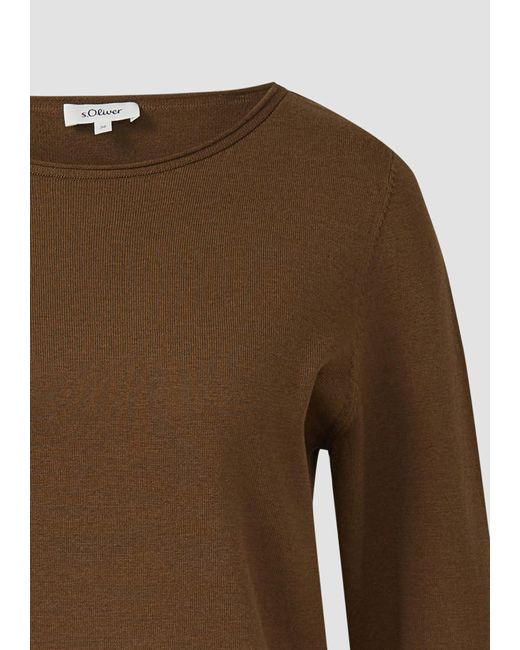 S.oliver Brown Pullover