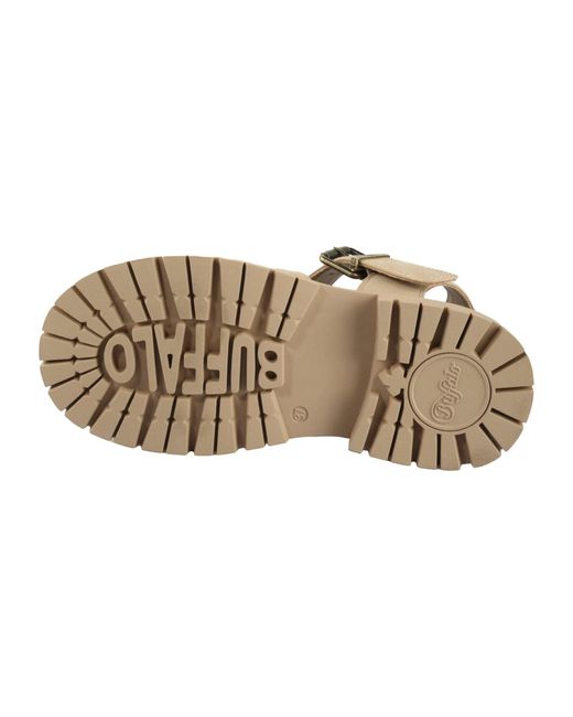 Buffalo Natural Sandale 'Lennox'