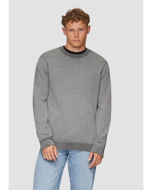 QS Pullover in Gray für Herren