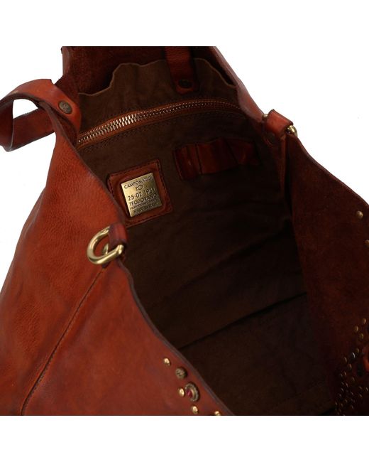 Campomaggi Red Shopper Bella