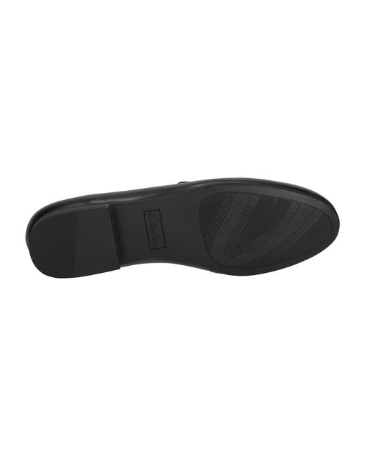 Clarks Black Tamna Iris Slipper mit leichtem Einstieg
