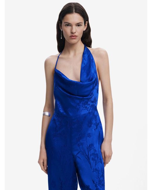 Desigual Blue Jumpsuit