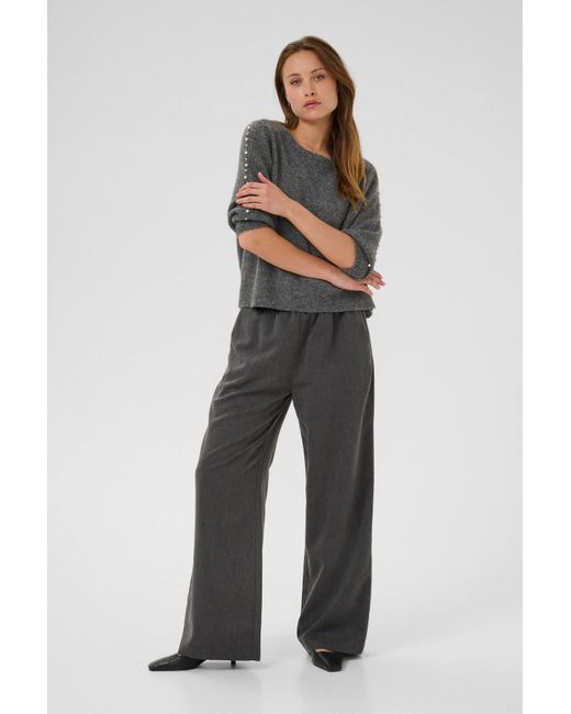 Kaffe Gray Pullover Betty