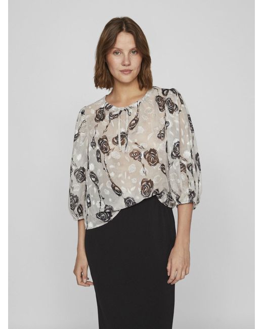 Vila Gray Bluse
