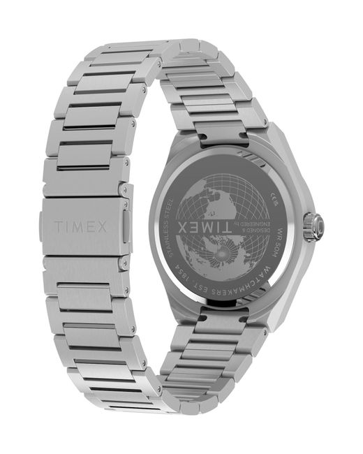 Timex Gray Analoguhr