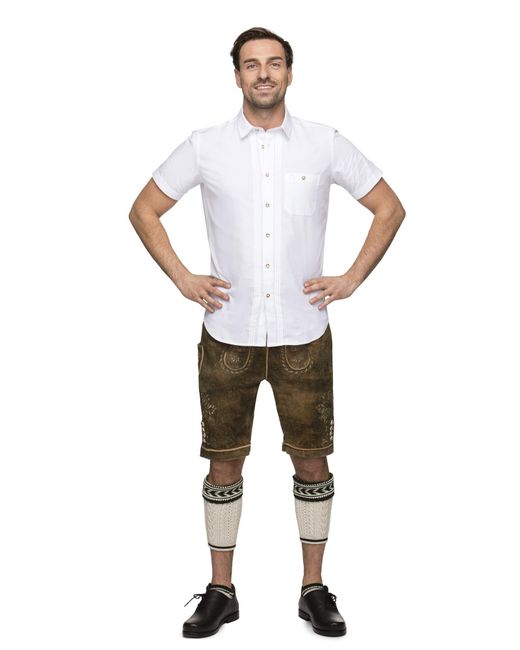 Stockerpoint Hemd Bodo in White für Herren