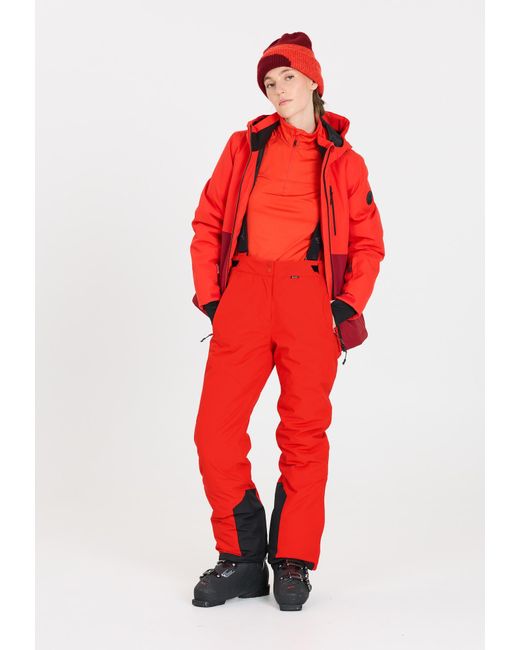Whistles Red Skihose Drizzle