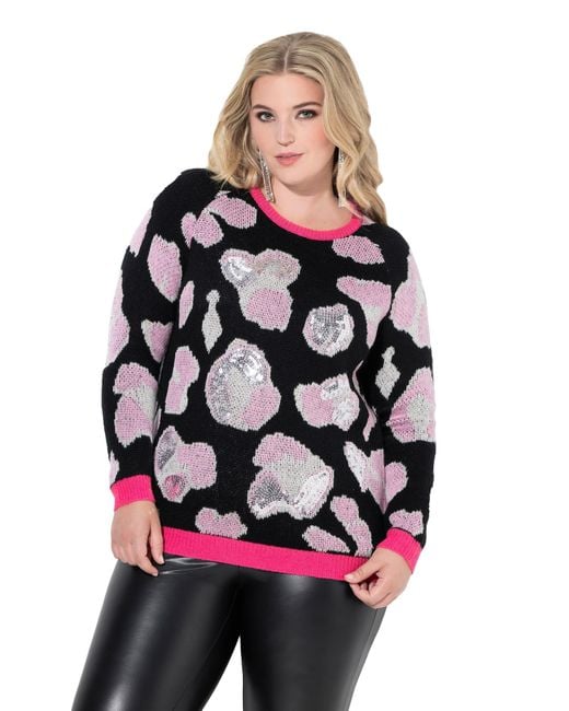 MIAMODA Pink Pullover