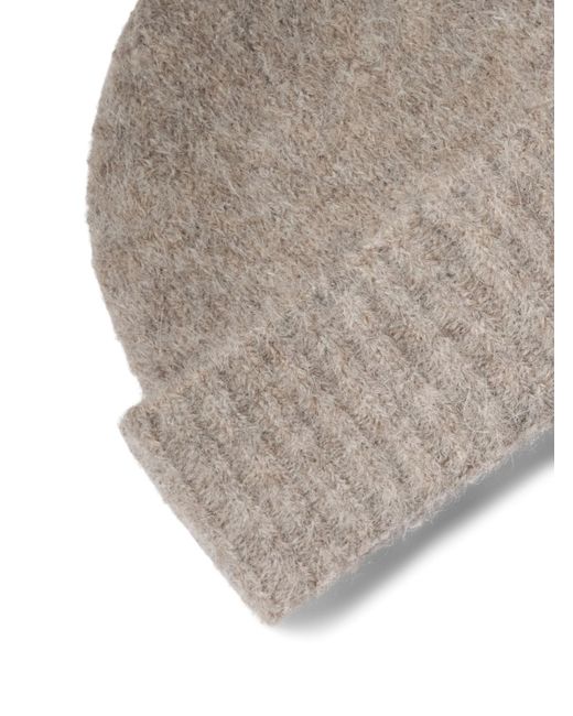 SELECTED Gray Mütze