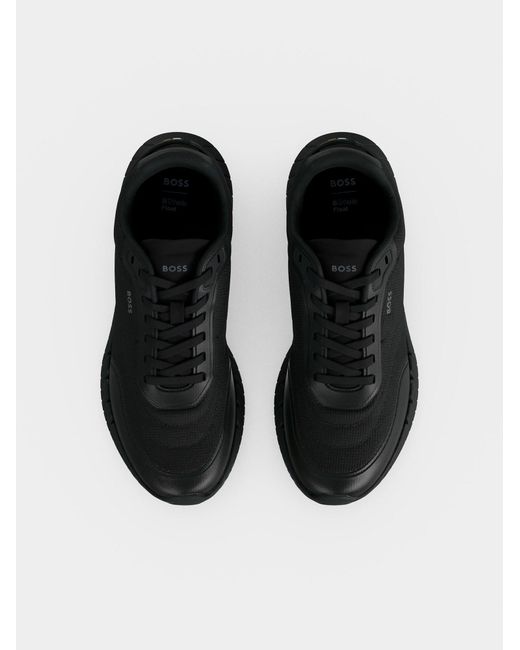Boss Sneaker Motion in Black für Herren