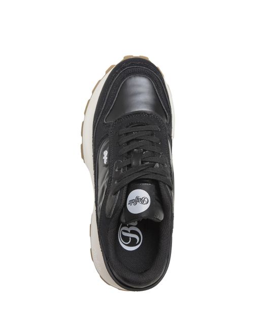 Buffalo Black Sneaker Manhatten