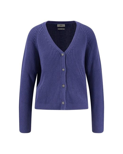 Fynch-Hatton Blue Strickjacke