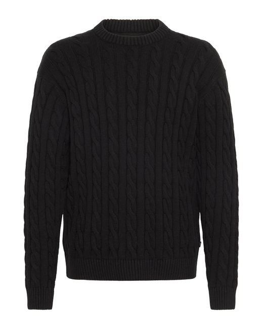 Solid Pullover Malcolm in Black für Herren