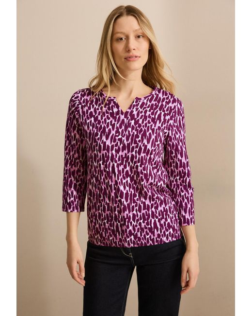 Cecil Red Bedrucktes Shirt