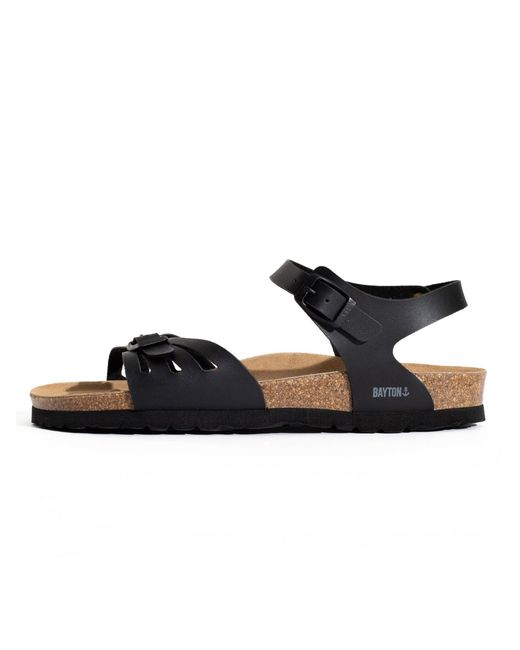Bayton Black Sandale Eos