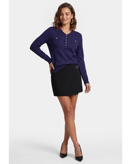 faina Blue Pullover