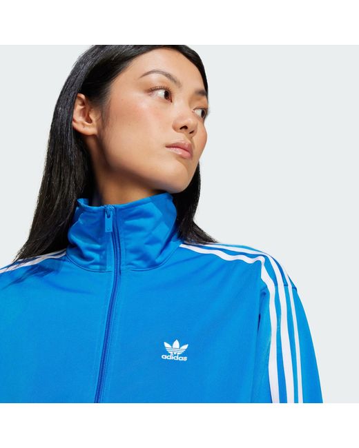 Adidas Originals Blue Sweatjacke 'classics firebird'