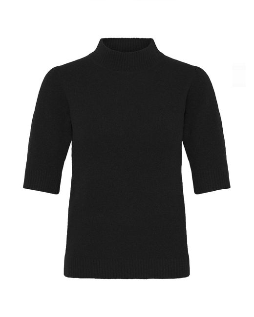Oxmo Black Strickpullover Oxisif