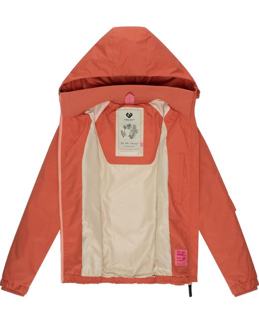 Ragwear Orange Funktionsjacke 'Dizzie'