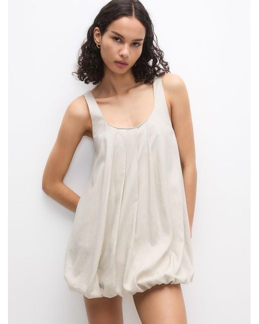 Pull&Bear White Kleid