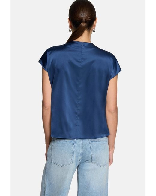 Zero Blue Bluse