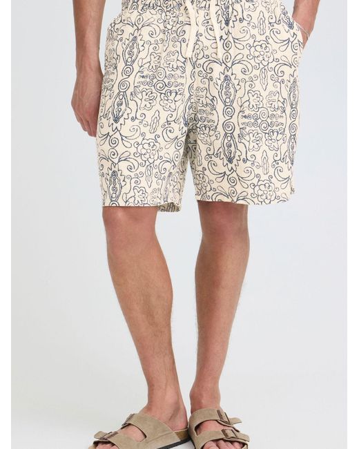 Solid Leinenhose Sdliam in Natural für Herren