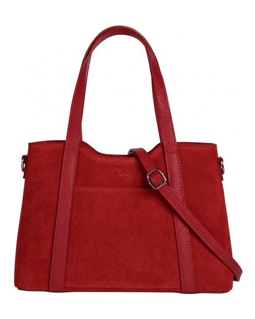 Cluty Red Handtasche