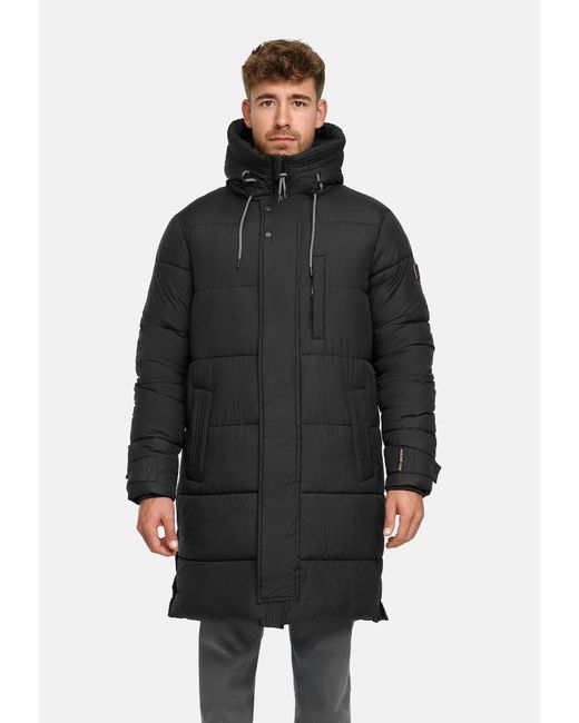 INDICODE Winterjacke Studs in Black für Herren