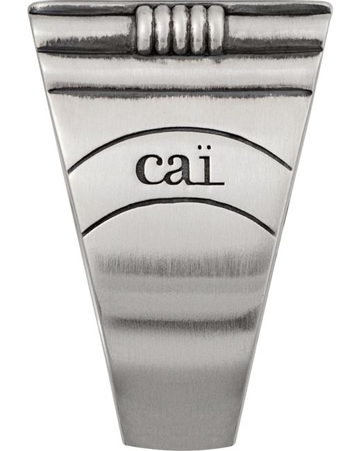 Caï Ca Ring in Metallic für Herren