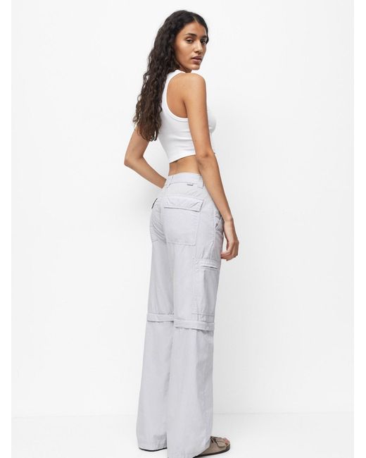Pull&Bear White Hose